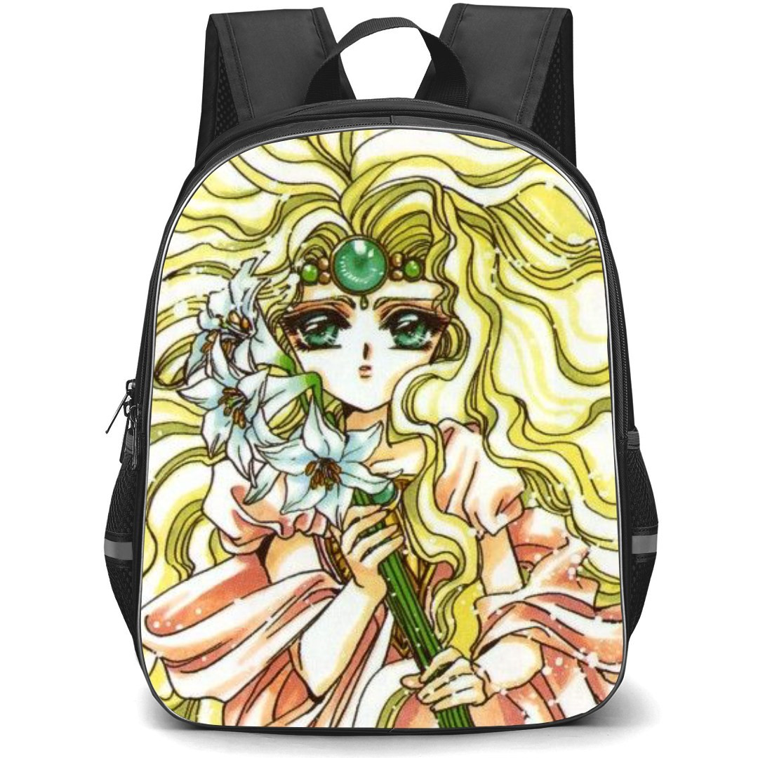 Magic Knight Rayearth Princess Emeraude Backpack StudentPack - Princess Emeraude Magical Girl Anime Drawing Poster