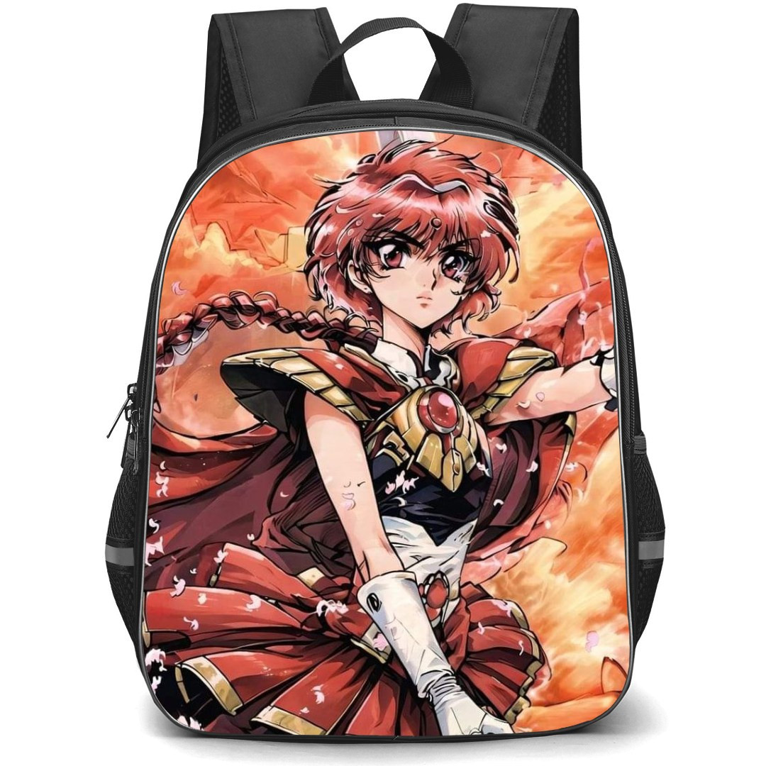 Magic Knight Rayearth Hikaru Shidou Backpack StudentPack - Hikaru Shidou Digital Anime Art Poster