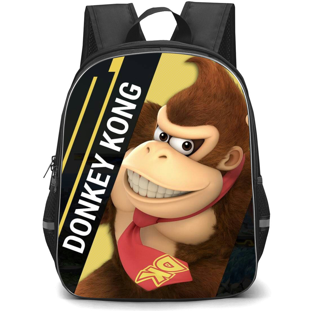 Super Mario Donkey Kong Backpack StudentPack - Donkey Kong Avatar Smiling