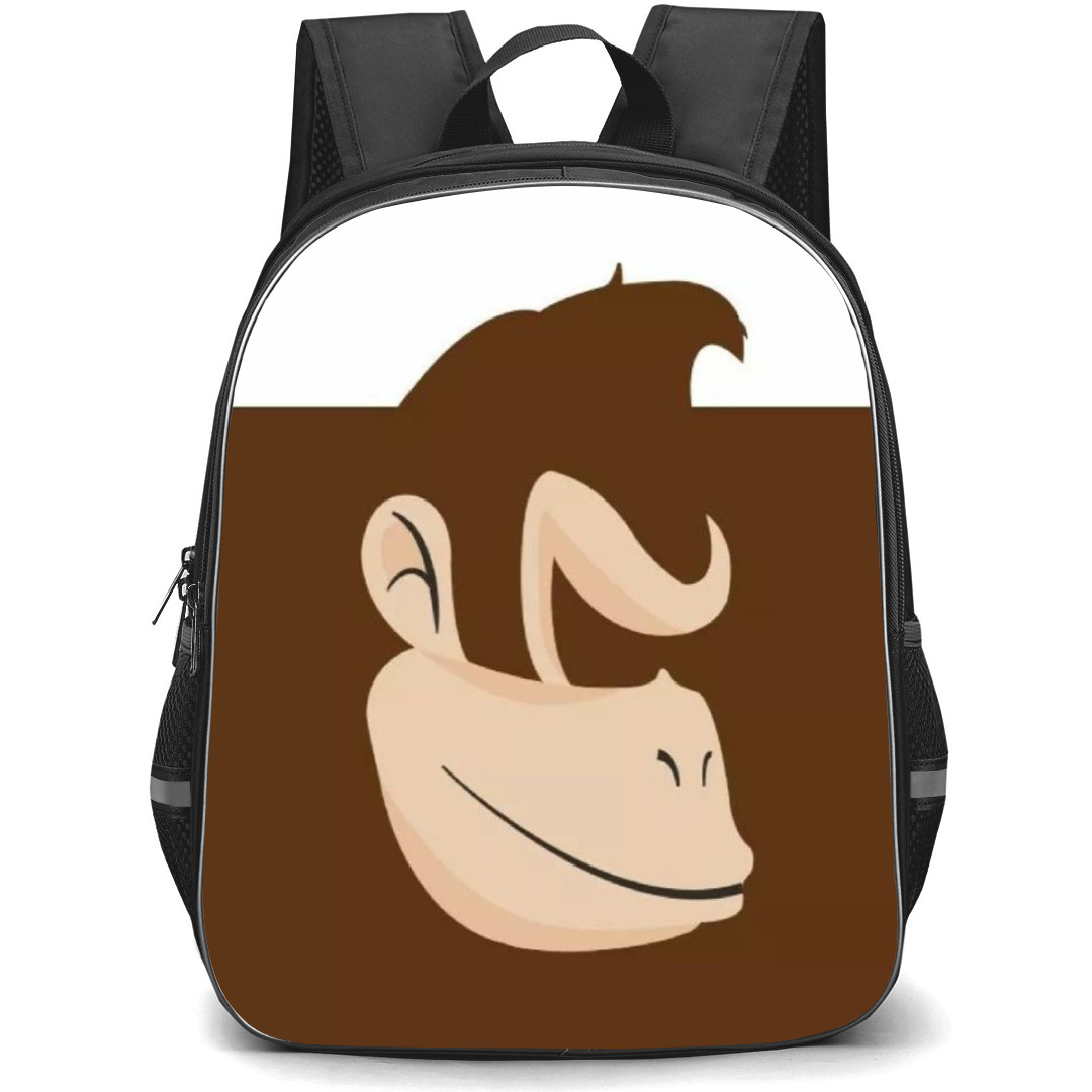 Super Mario Donkey Kong Backpack StudentPack - Donkey Kong Portrait Minimal Vector Art
