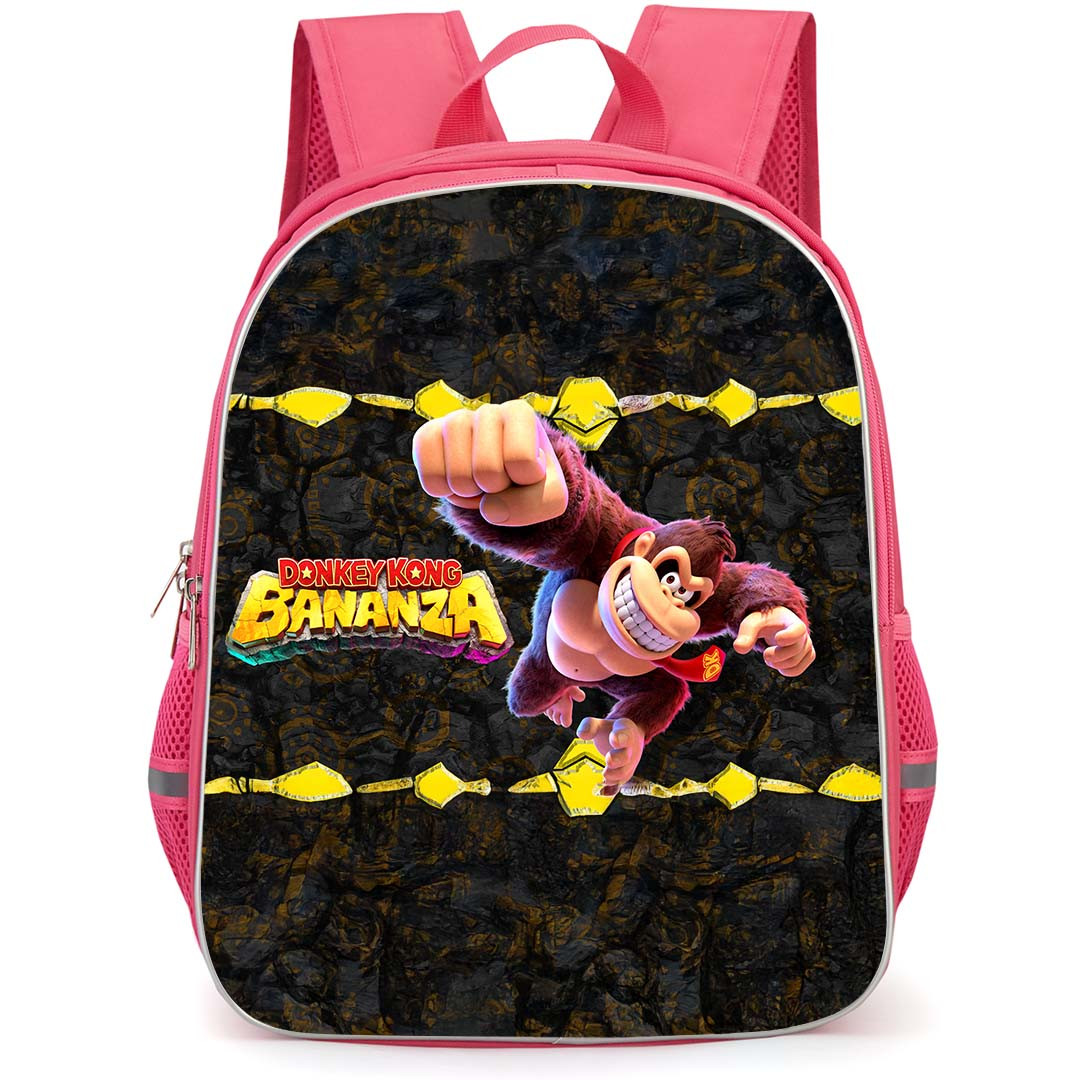 Super Mario Donkey Kong Bananza Backpack StudentPack - Donkey Kong Bananza Official Poster