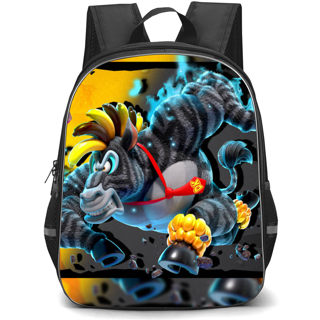 Super Mario Donkey Kong Bananza Zebra Bananza Backpack StudentPack - Zebra Bananza Theme Poster