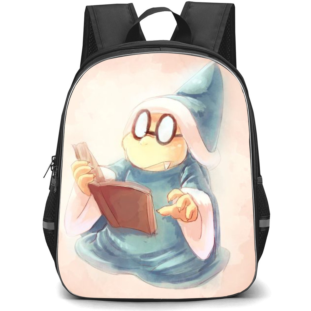 Super Mario Kamek Backpack StudentPack - Kamek Reading Illustration
