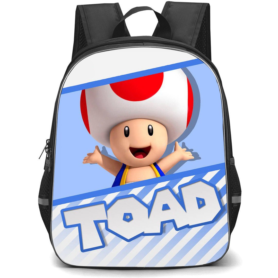 Super Mario Toad Backpack StudentPack - Toad Smiling Introduction