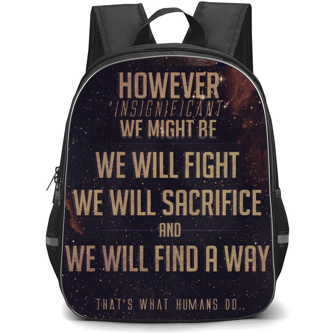 Mass Effect Backpack School Bag StudentPack - Mass Effect Phrase Series Poster