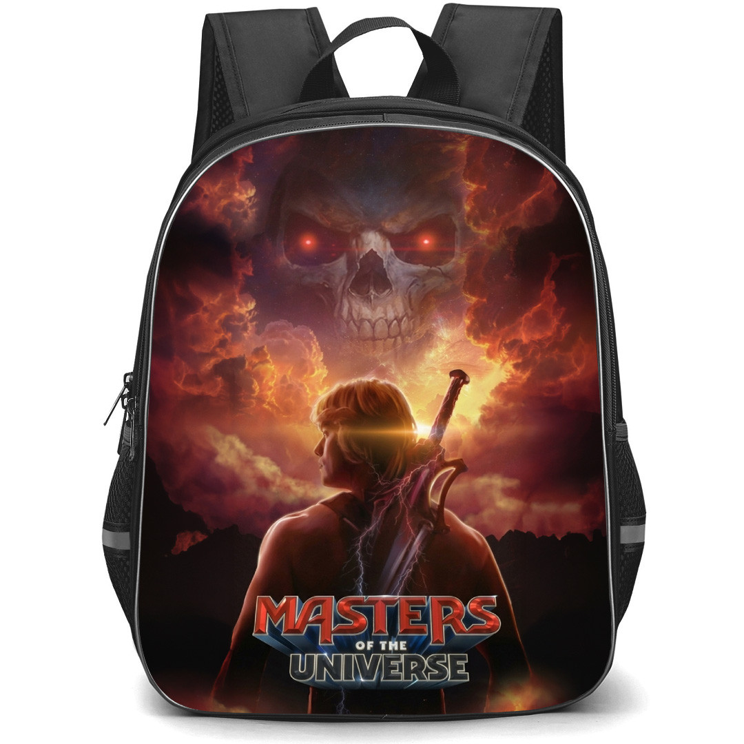Masters Of The Universe Prince Adam Backpack School Bag StudentPack - Prince Adam Back Skull Cloud Portrait Poster