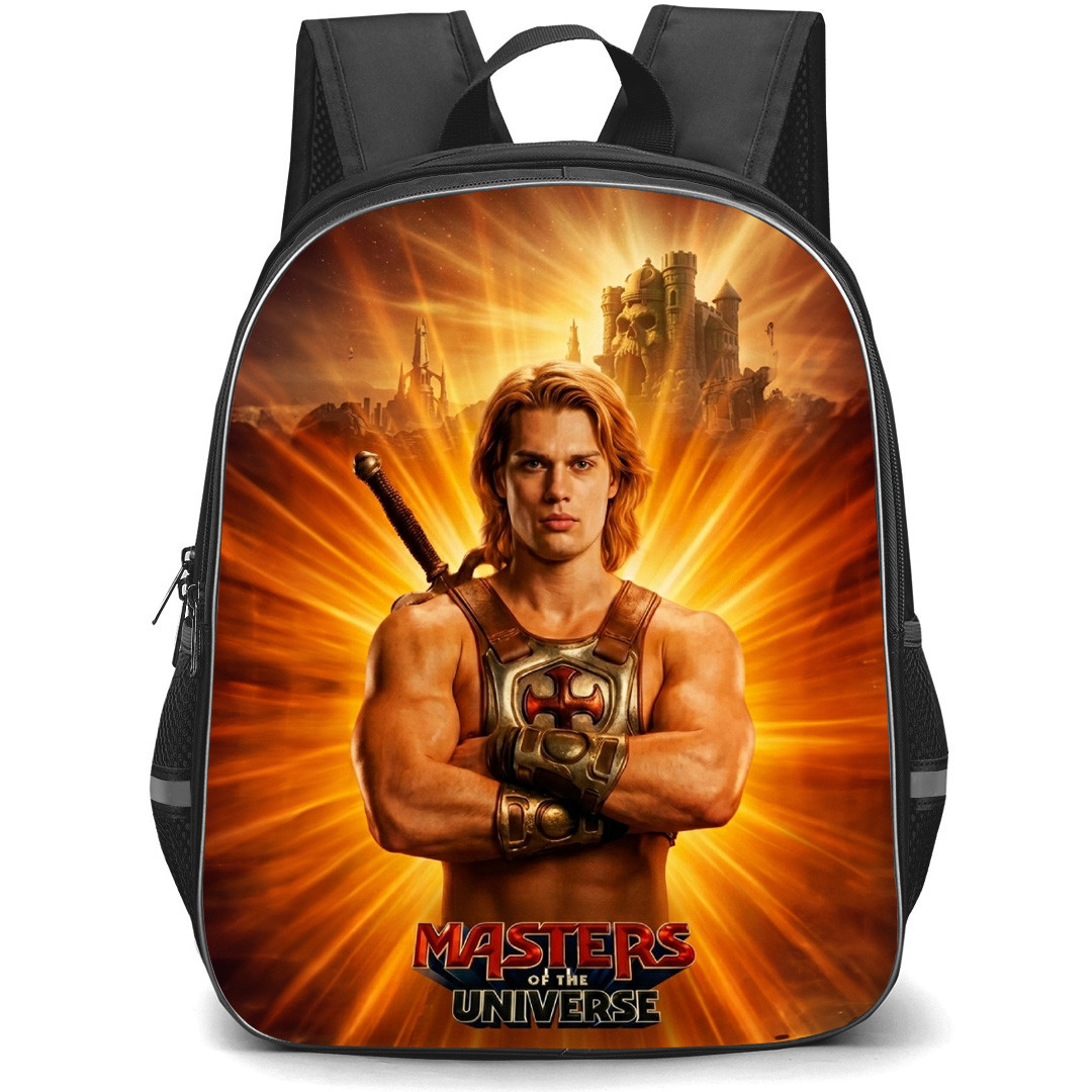 Masters Of The Universe Prince Adam Backpack School Bag StudentPack - Prince Adam Fierce Series Portrait Poster