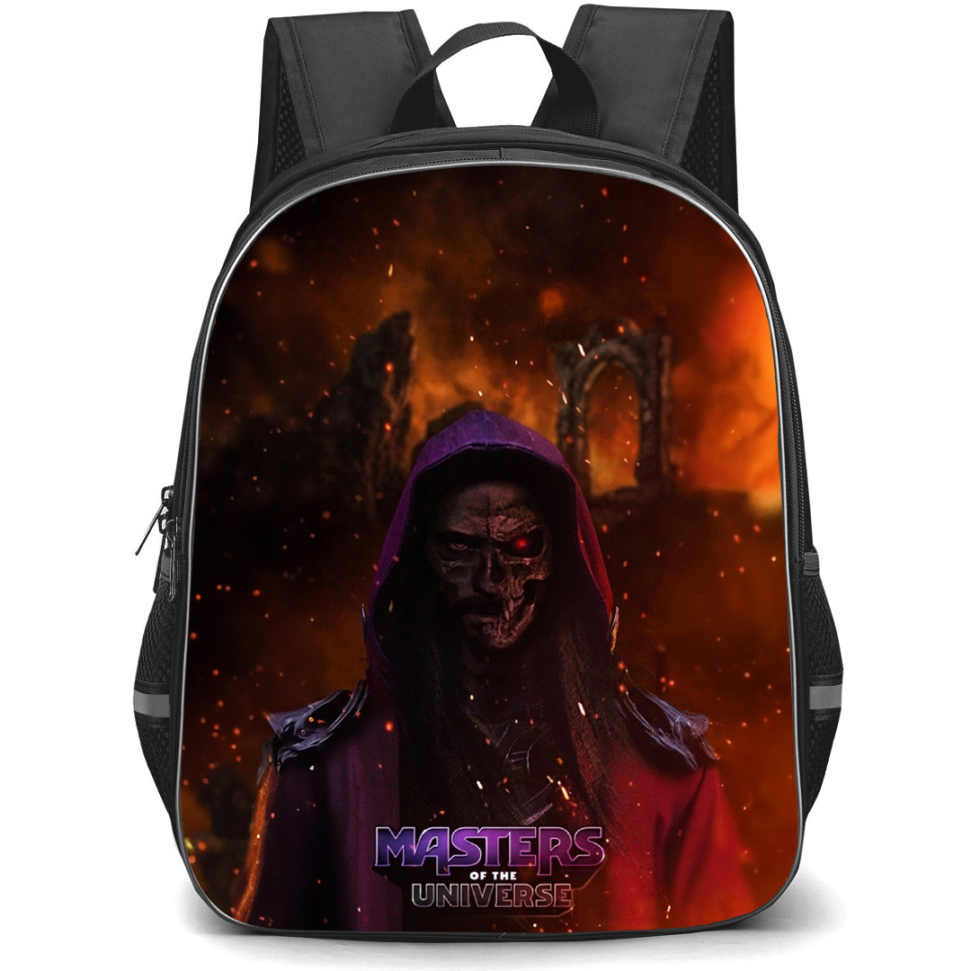 Masters Of The Universe Skeletor Backpack School Bag StudentPack - Skeletor Hood Fierce Portrait Series Poster