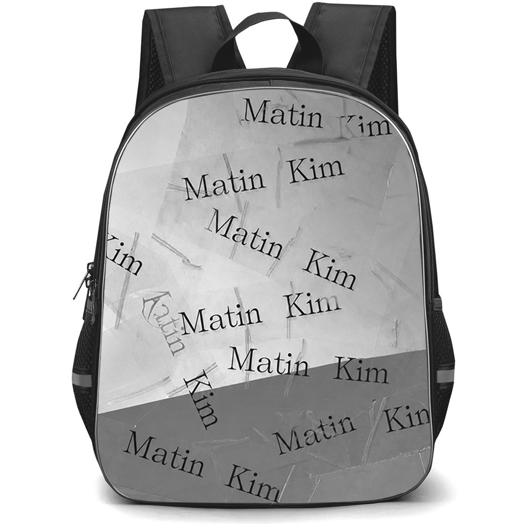 Matin Kim Backpack School Bag StudentPack - Matin Kim Minimal Clear Tape Pattern Poster