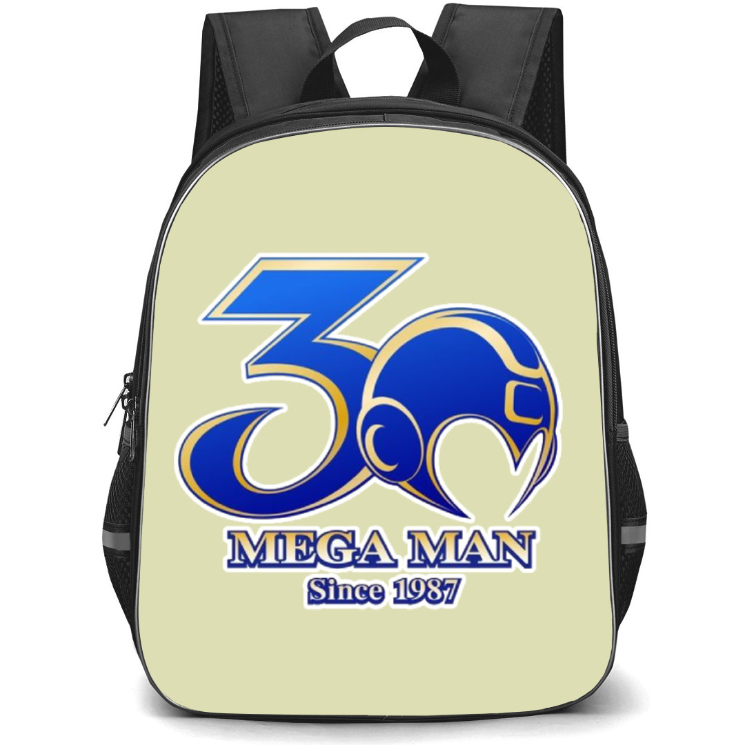 Mega Man Backpack StudentPack - Mega Man 1987 Logo