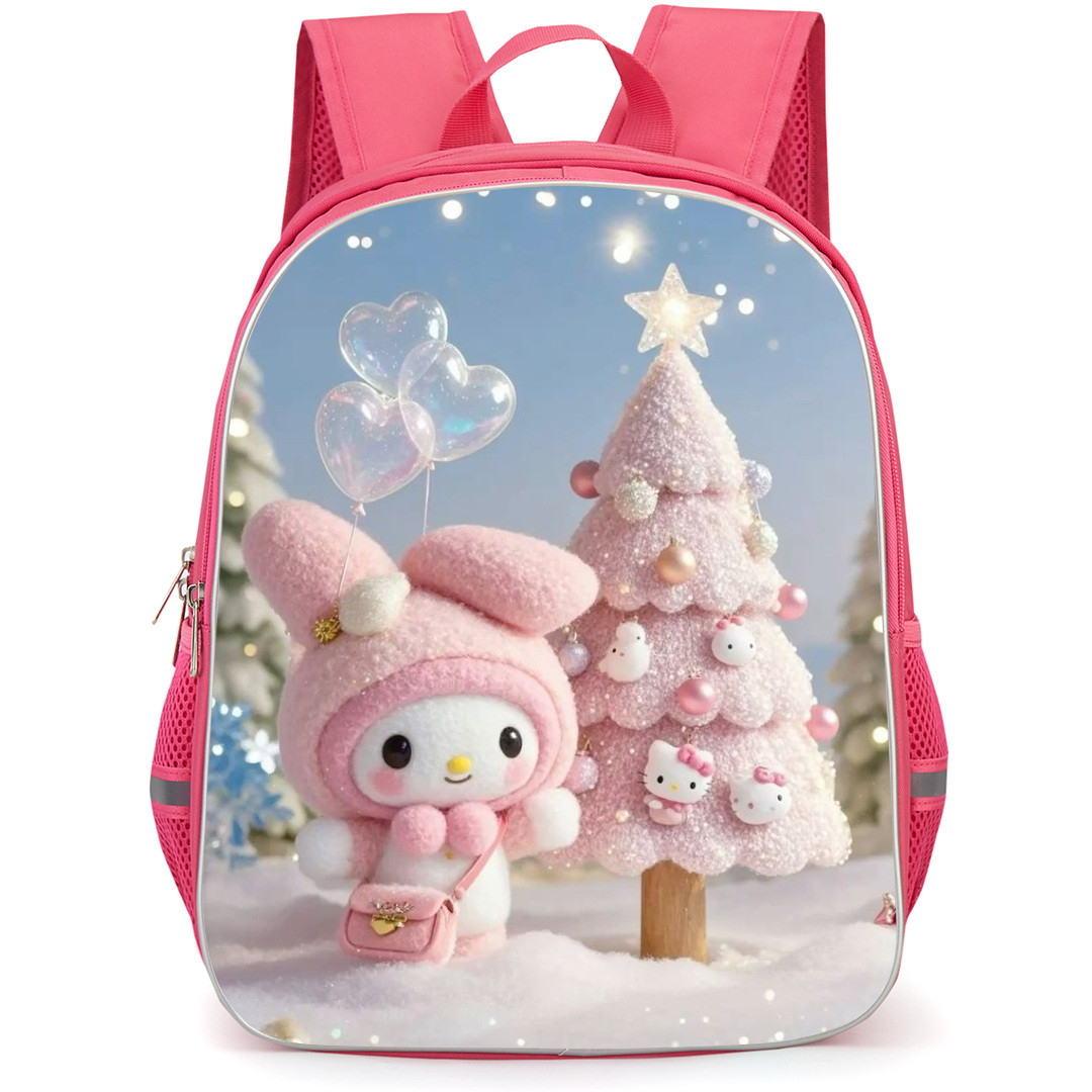 Sanrio Melody Backpack StudentPack - Melody 3d Art Winter