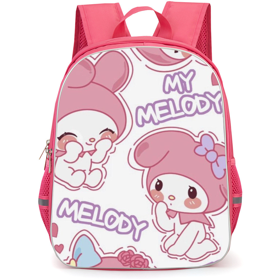 Sanrio Melody Backpack StudentPack - Melody Collage Cute
