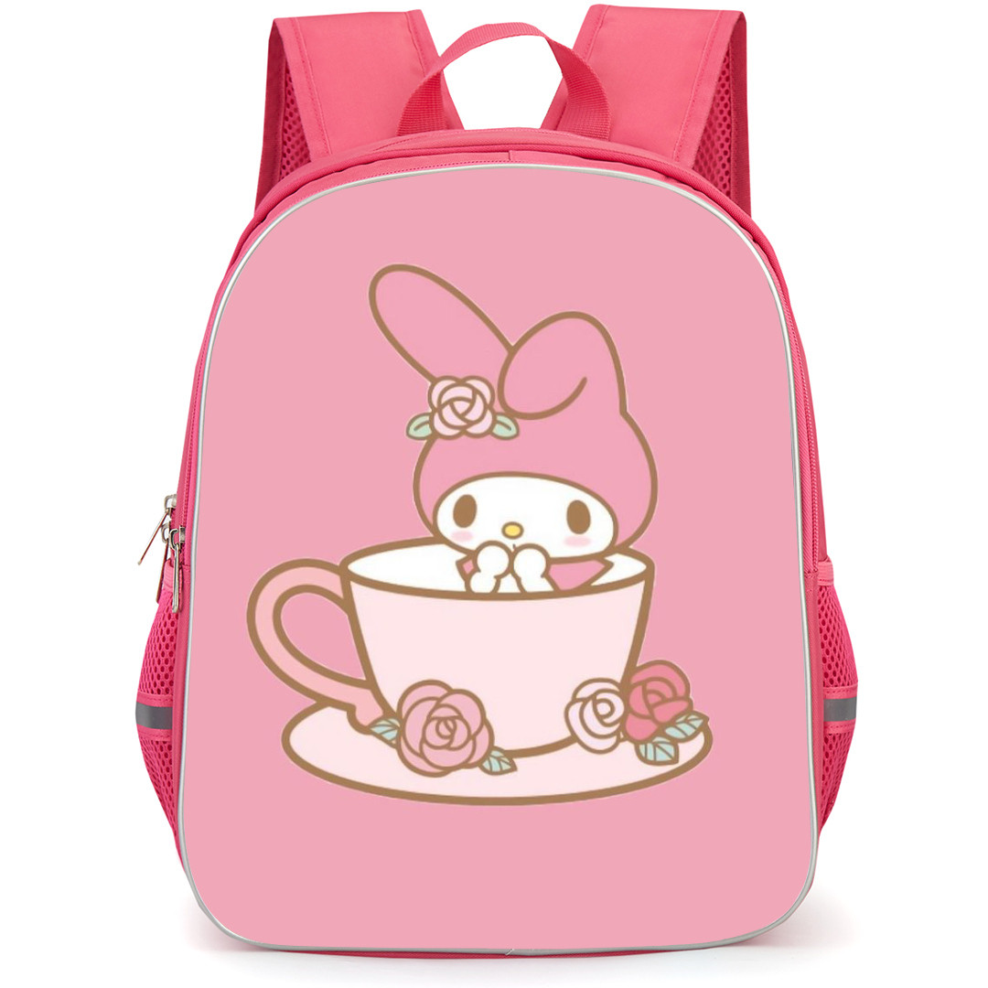 Sanrio Melody Backpack StudentPack - Melody Sitting on Tea Cup