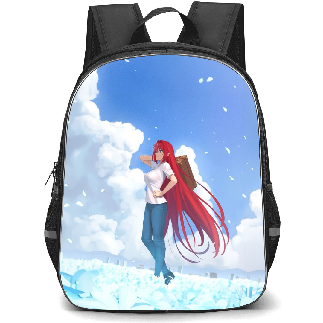 Melty Blood Aoko Aozaki Backpack School Bag StudentPack - Aoko Aozaki Side Portrait Sky Poster