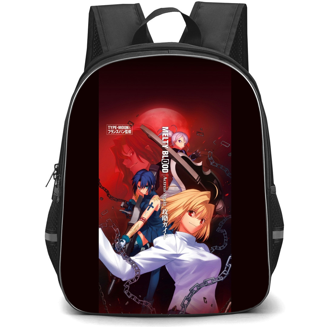 Melty Blood Backpack School Bag StudentPack - Melty Blood Characters Fierce Power Series Poster