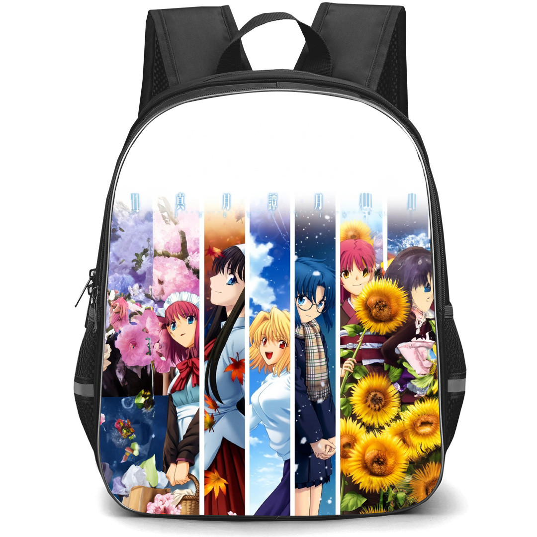 Melty Blood Backpack School Bag StudentPack - Melty Blood Characters Smiling Series Collage