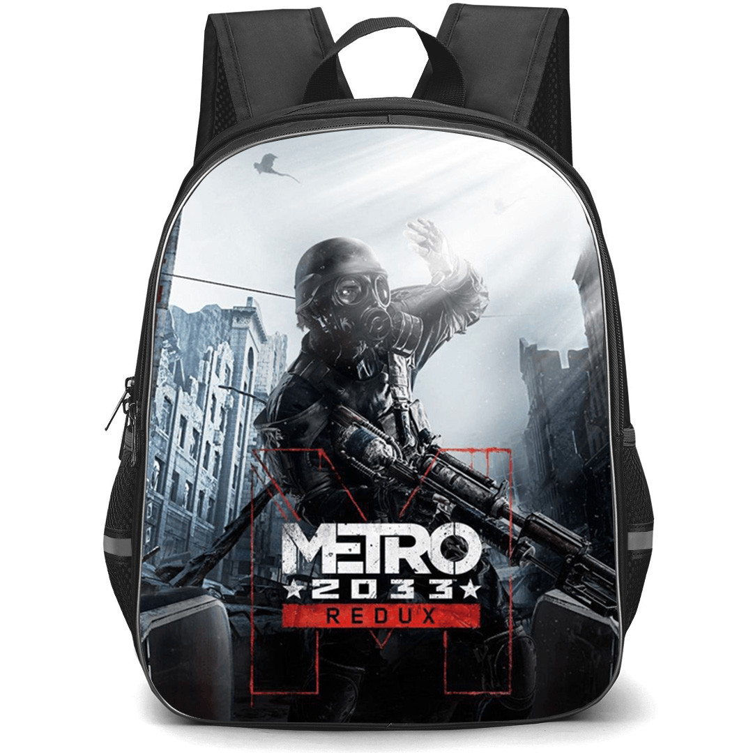 Metro 2033 Backpack School Bag StudentPack - Metro 2033 Redux Game Cover Poster