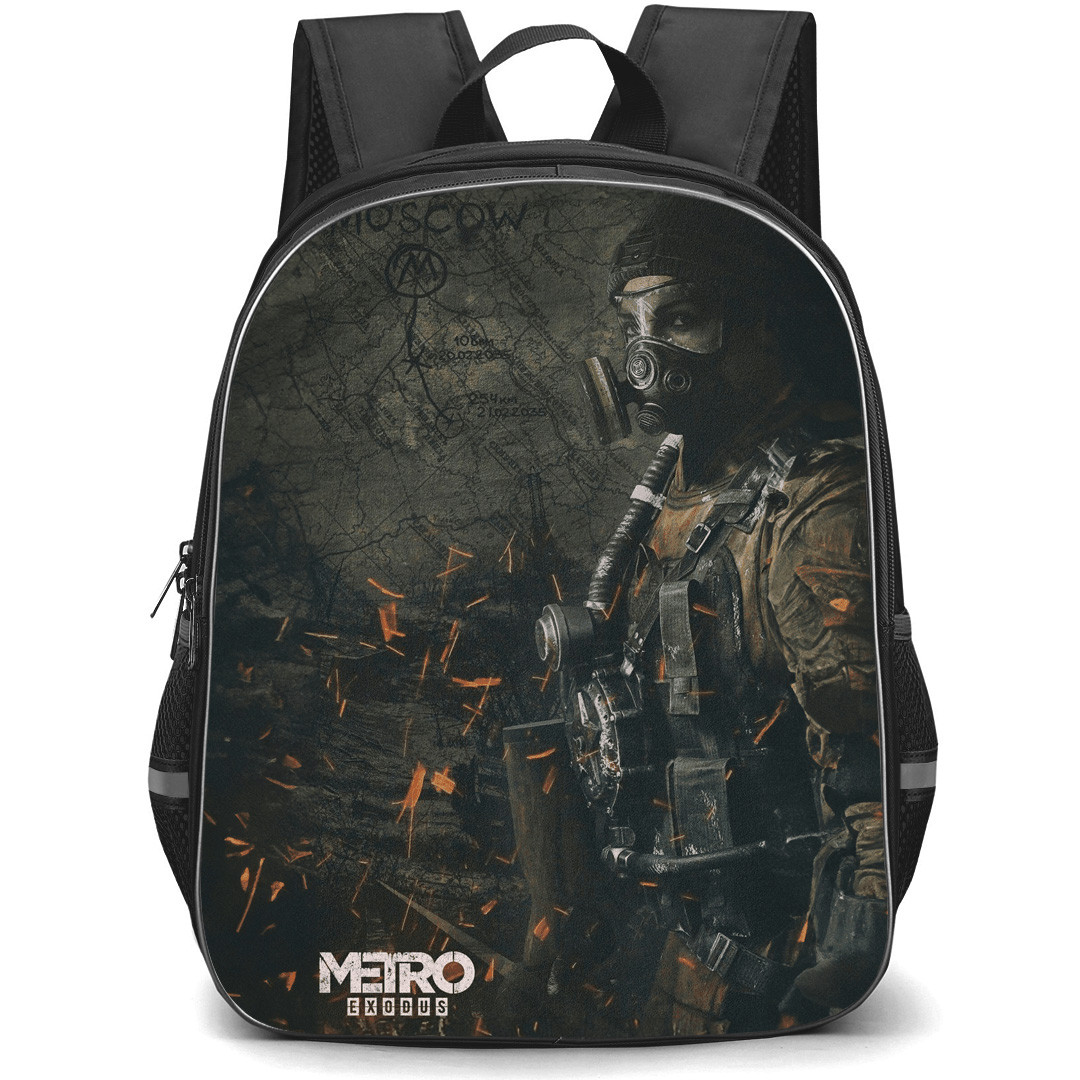 Metro Exodus Anna Backpack School Bag StudentPack - Metro Exodus Anna Character Poster