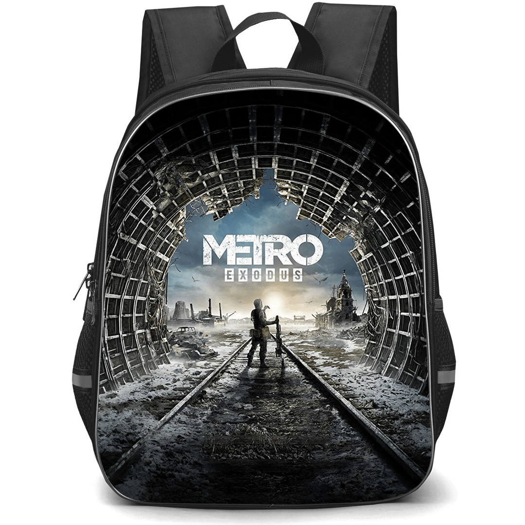 Metro Exodus Backpack School Bag StudentPack - Metro Exodus Dawn Game Poster