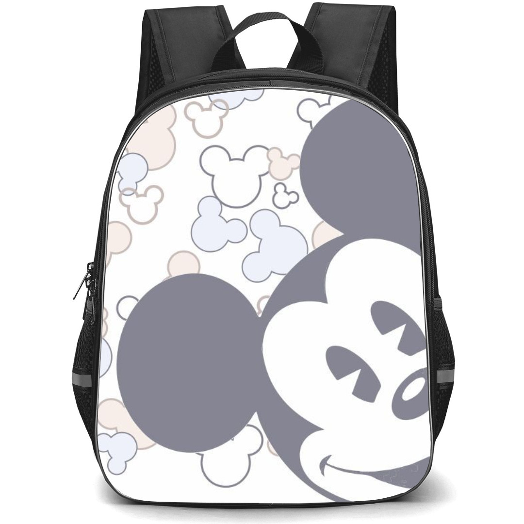 Mickey And Minnie Mickey School Backpack StudentPack - Mickey Avatar Pattern Art Background