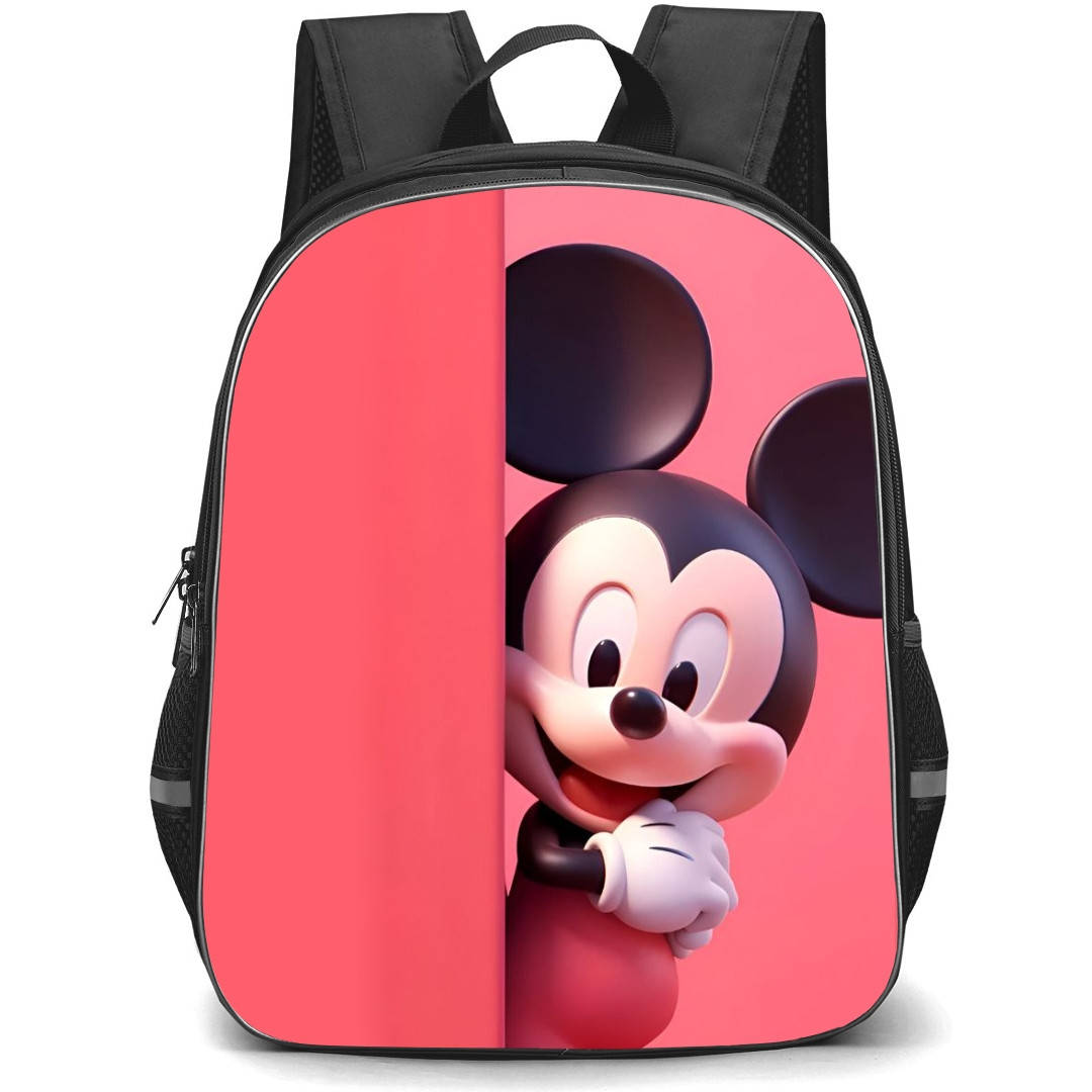 Mickey And Minnie Mickey School Backpack StudentPack - Mickey Chibi Art