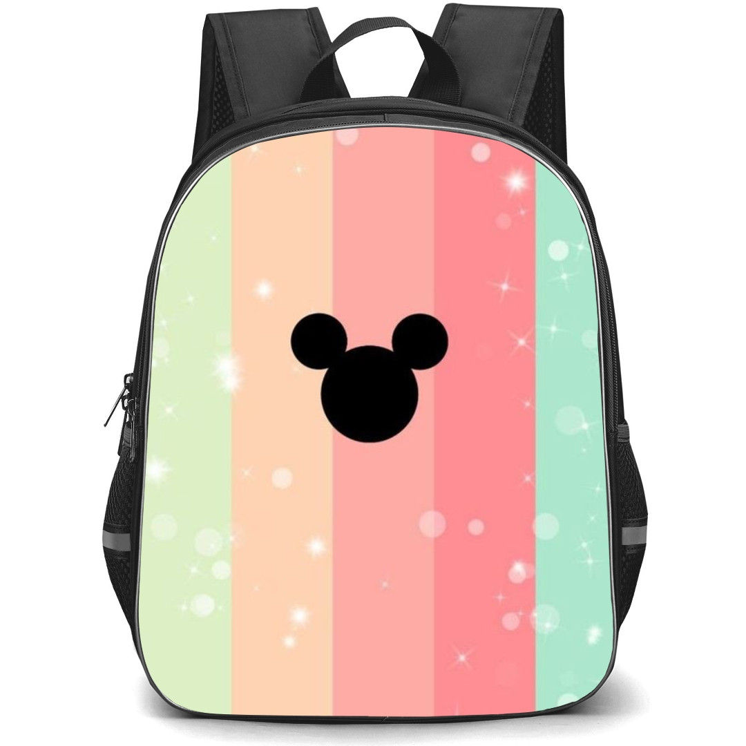 Mickey And Minnie Mickey School Backpack StudentPack - Mickey Logo Black