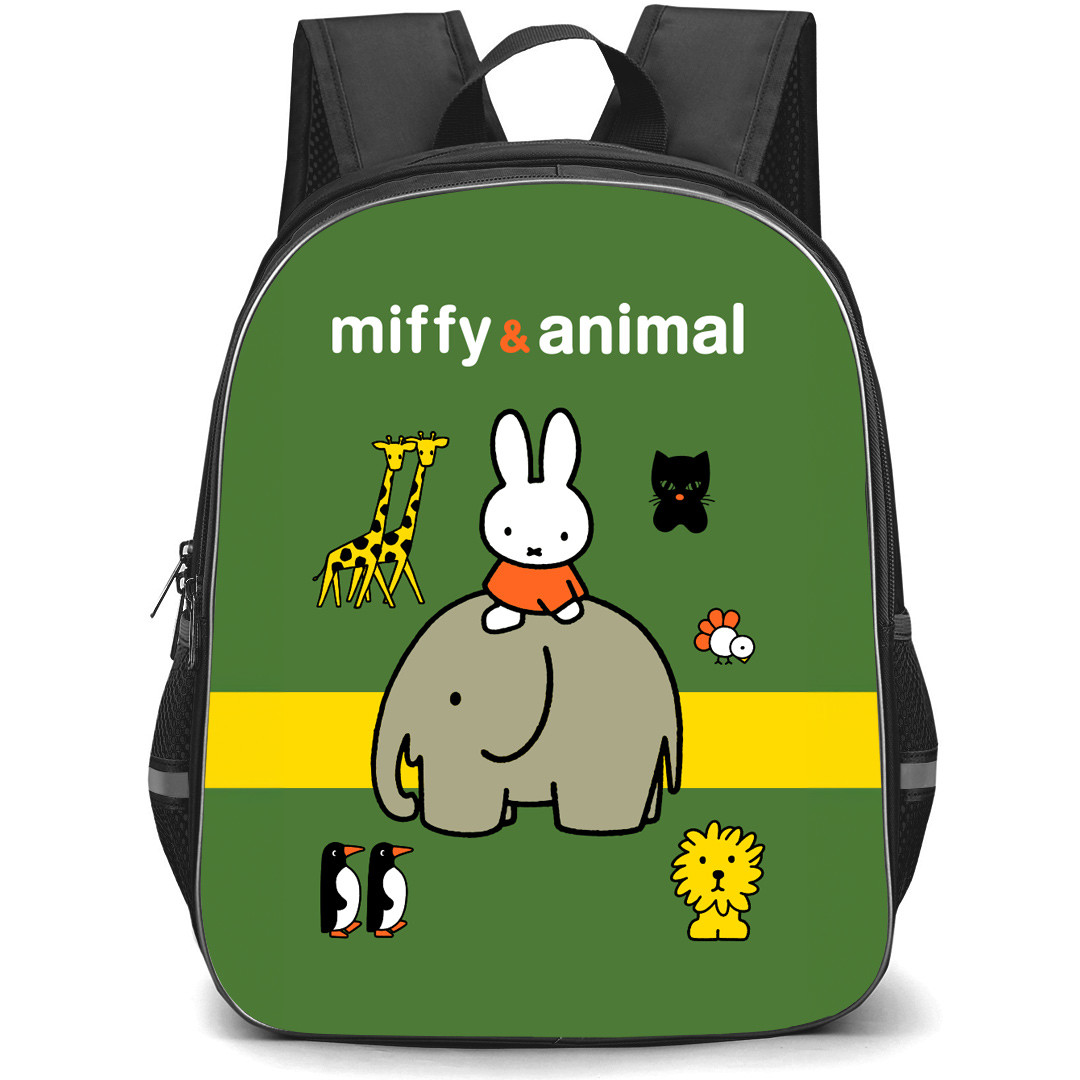 Miffy And Friends Miffy Backpack StudentPack - Miffy And Friends Cartoon Art