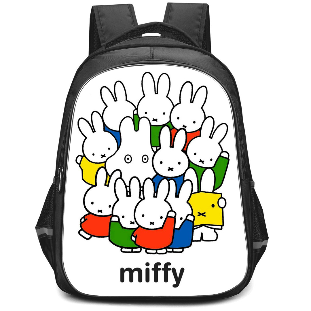Miffy And Friends Miffy Backpack StudentPack - Miffy And Friends Group Art
