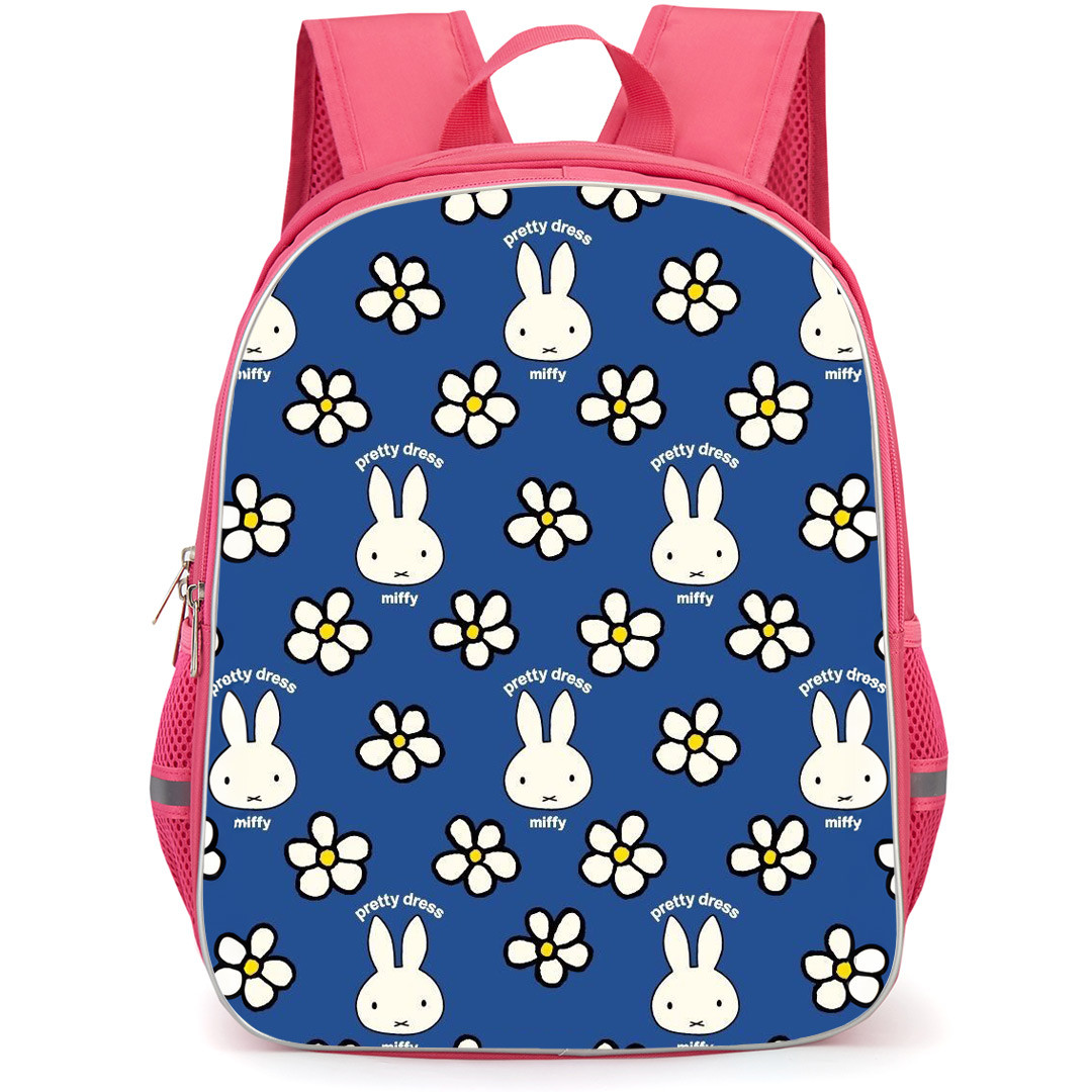 Miffy And Friends Miffy Backpack StudentPack - Pretty Dress Pattern Art