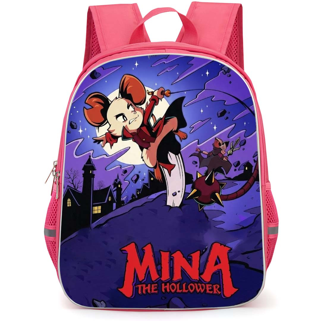 Mina The Hollower Backpack School Bag StudentPack - Attacking Mace Series Poster