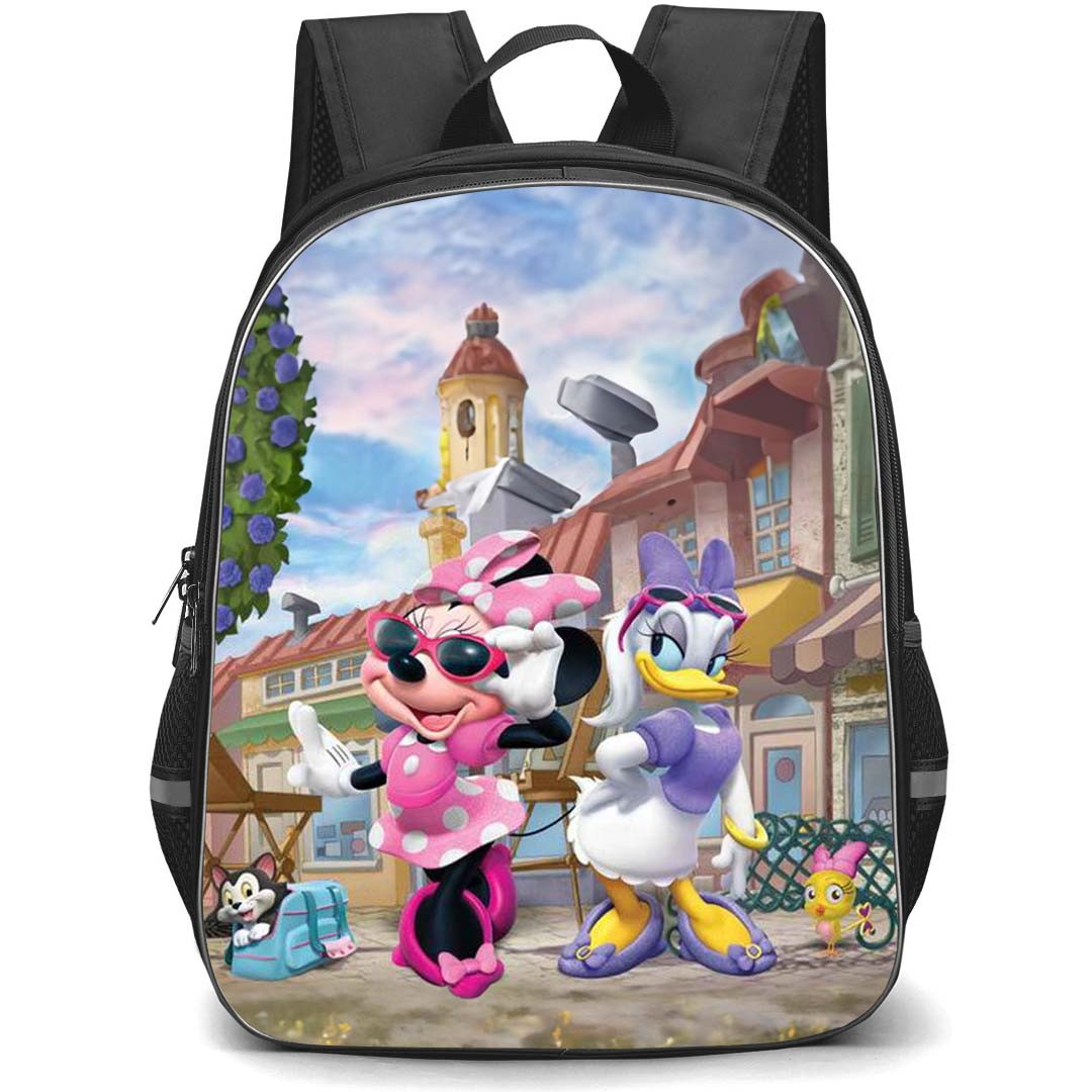 Minnie's Bow-Toons Minnie Backpack StudentPack - Minnie And Daisy Standing Pose