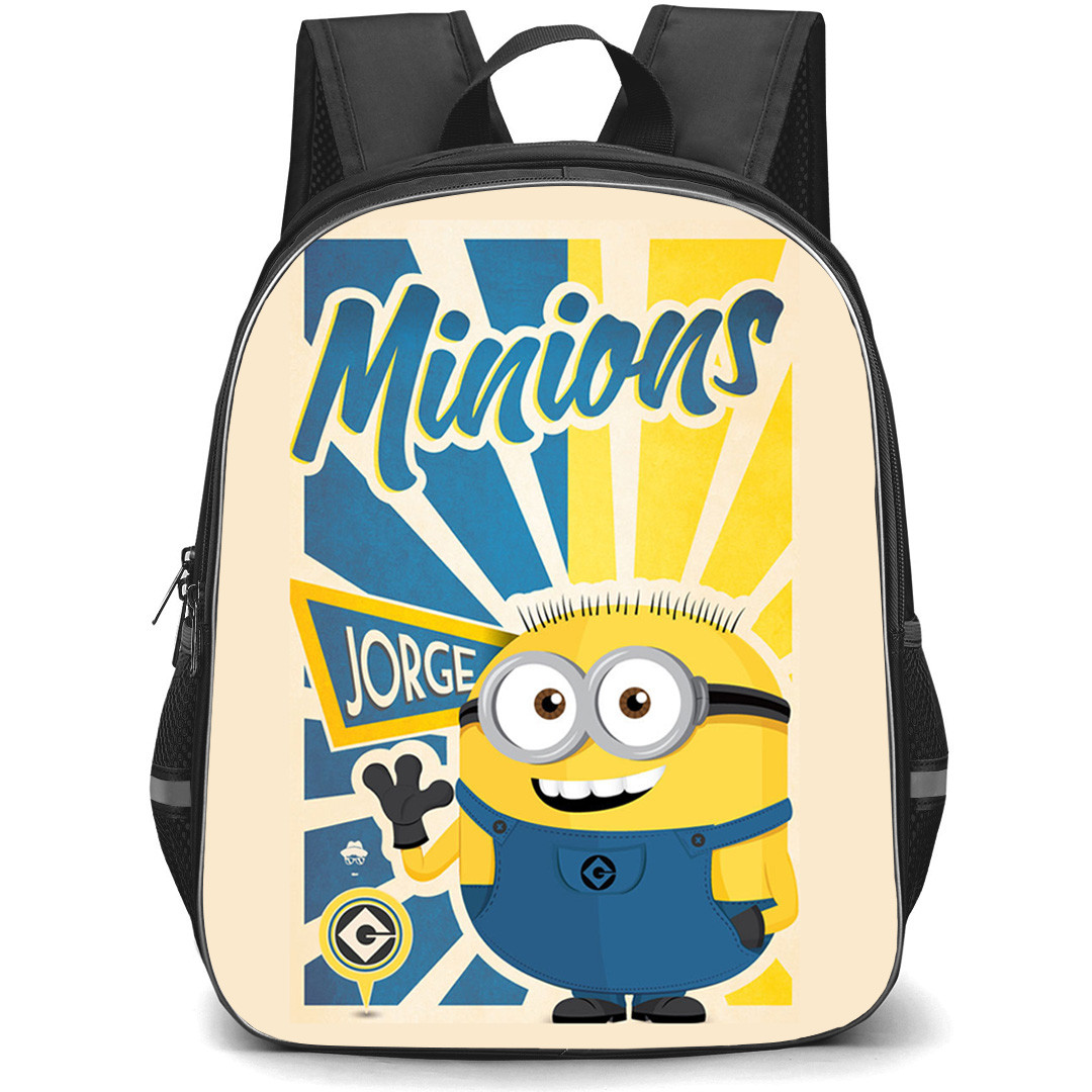 Minions Jorge Backpack StudentPack - Jorge Portrait Pop Art