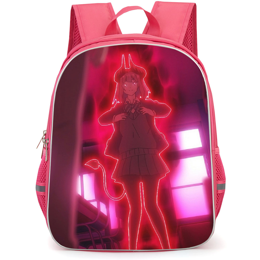 Mistress Kanan Is Devilishly Easy Kanan Zebel Backpack School Bag StudentPack - Kanan Zebel Red Aura Fierce Portrait