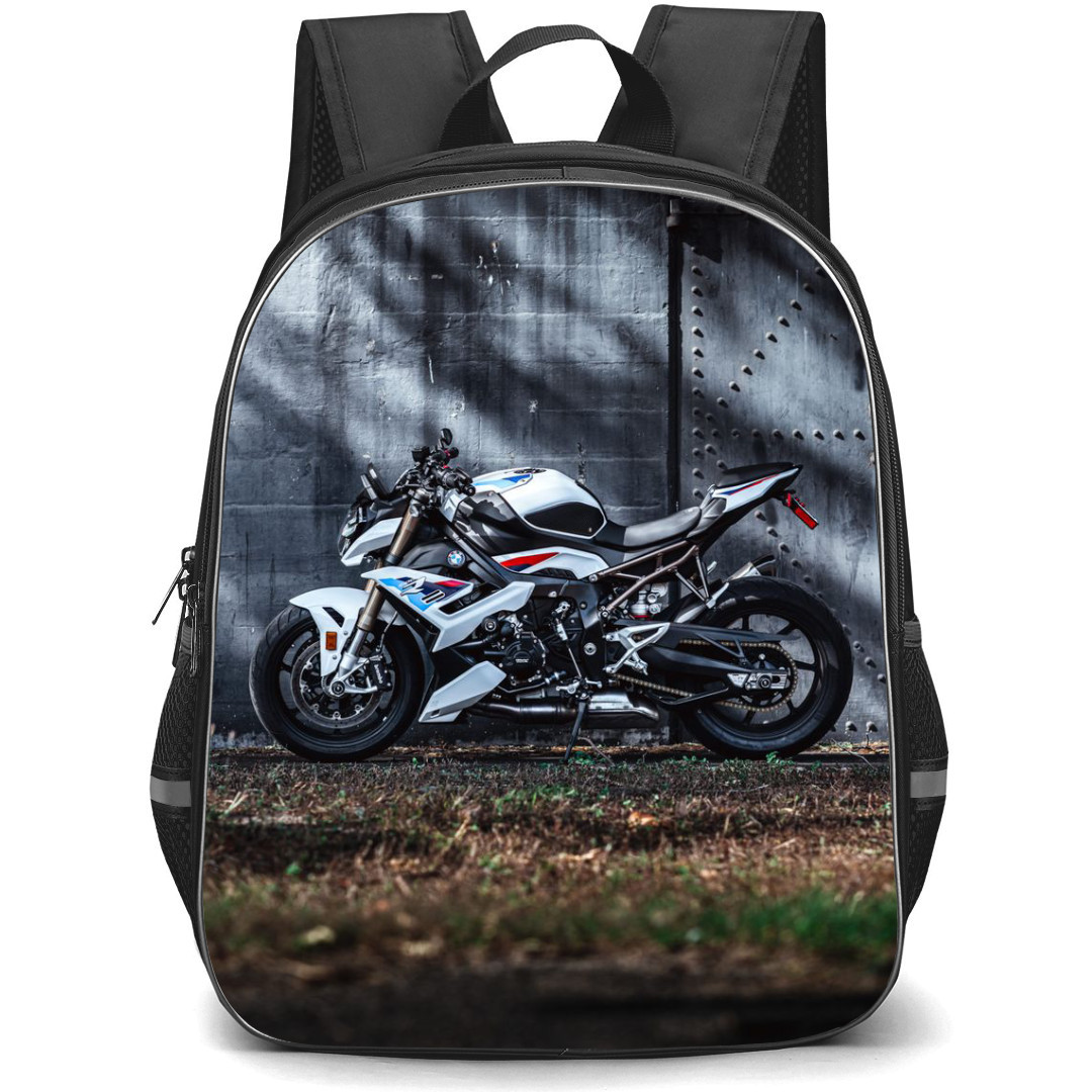 Motorbike BMW Backpack StudentPack - Motorbike BMW S 1000 R Poster