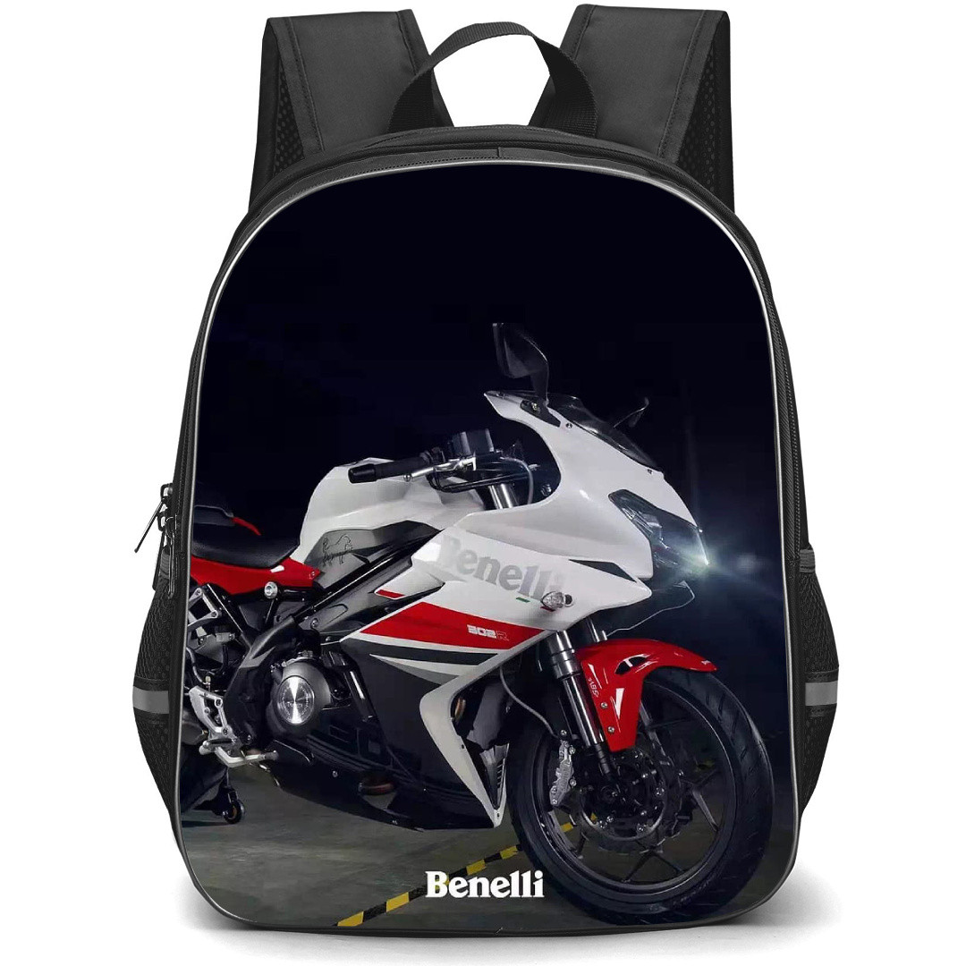 Motorbike Benelli Backpack StudentPack - Motorbike Benelli 302R Poster