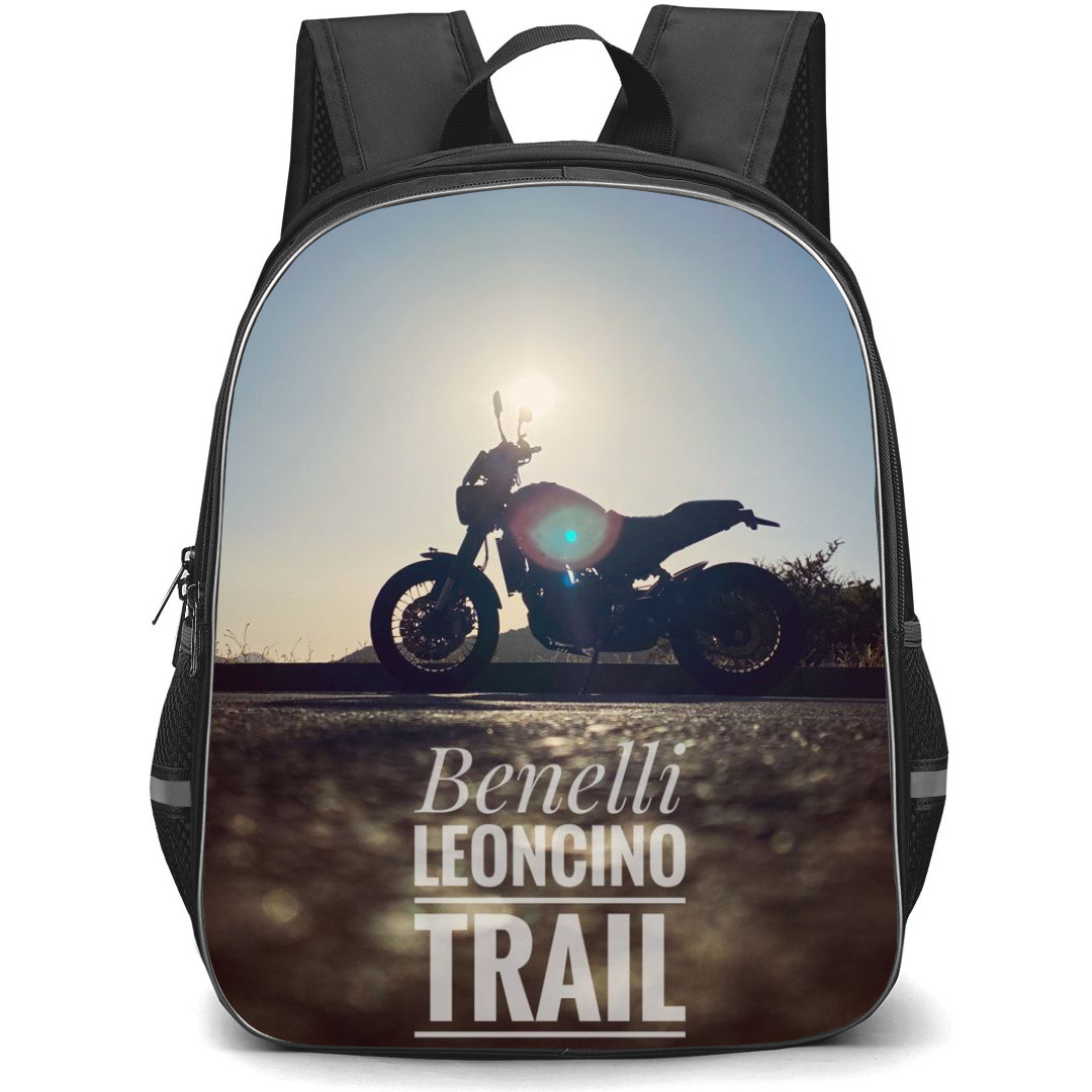 Motorbike Benelli Backpack StudentPack - Motorbike Benelli Benelli Leoncino Trail Poster