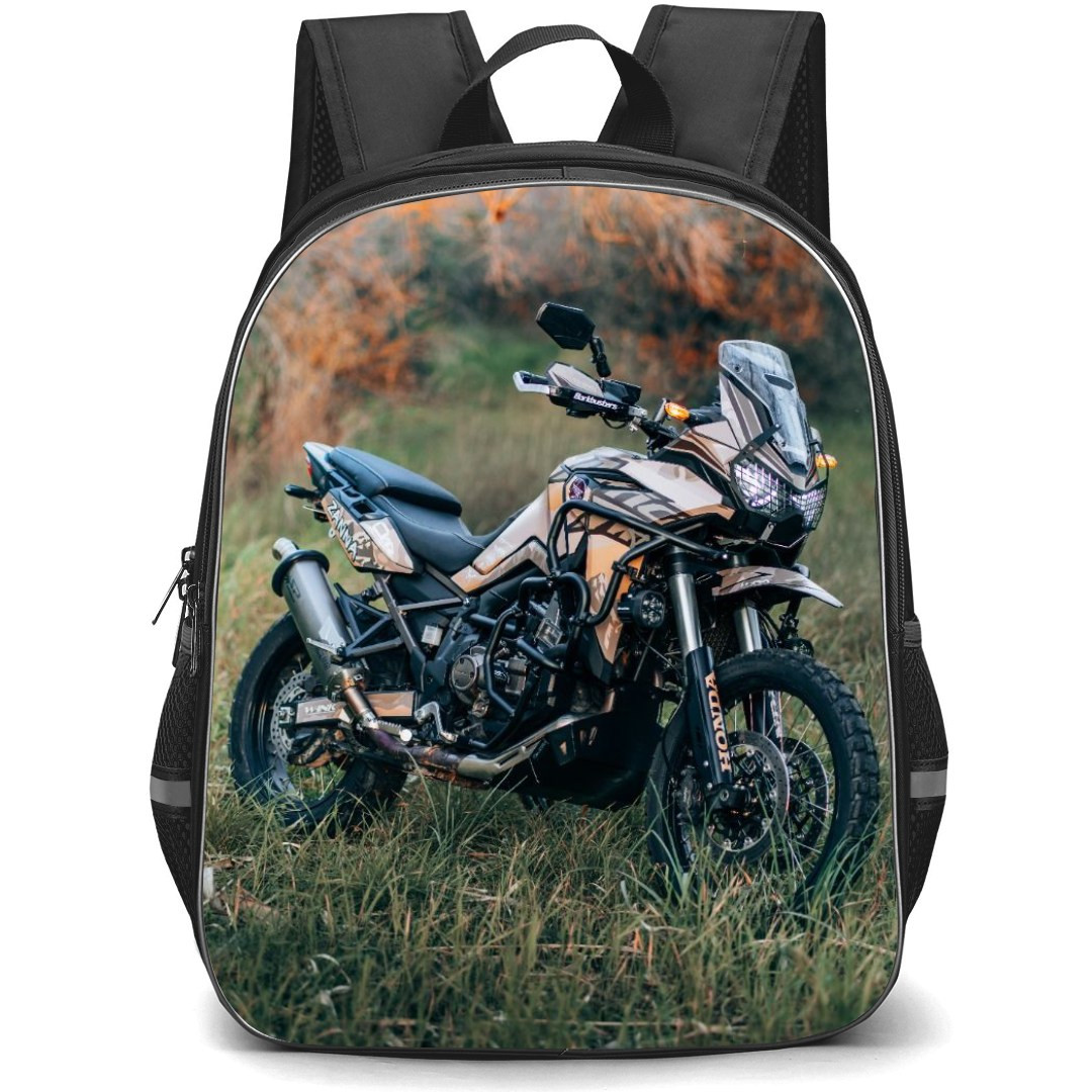 Motorbike Honda Backpack StudentPack - Motorbike Africa Twin 1100 DCT Poster