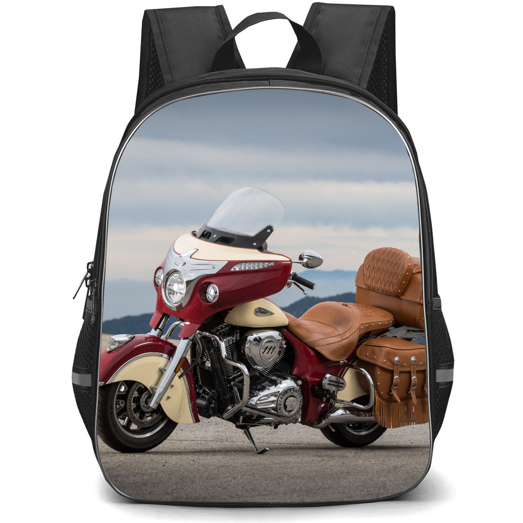 Motorbike Indian Backpack StudentPack - Motorbike Indian Roadmaster Poster