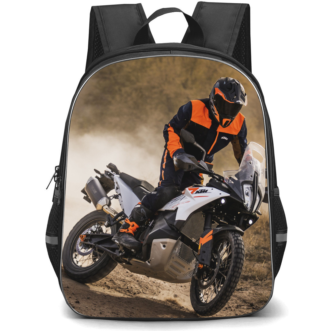Motorbike KTM Backpack StudentPack - Motorbike KTM 790 Adventure Off Roading Poster
