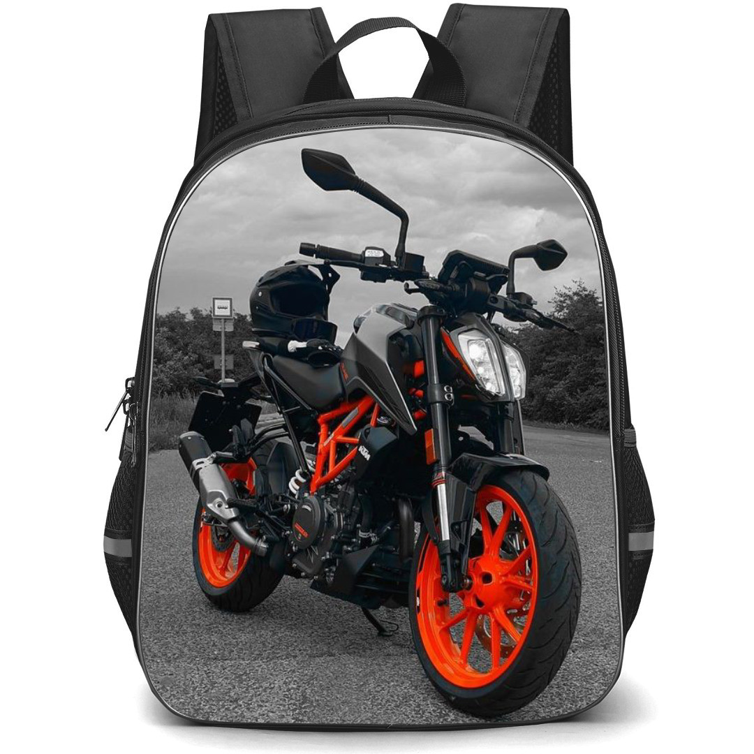 Motorbike KTM Backpack StudentPack - Motorbike KTM 790 Duke On Street Poster