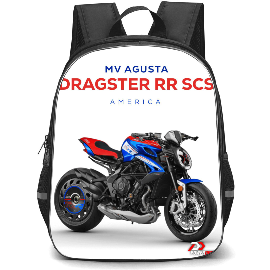Motorbike MV Agusta Backpack StudentPack - Motorbike MV Agusta Dragster SCS America Poster