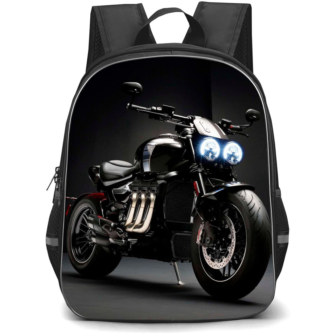 Motorbike Triumph Backpack StudentPack - Motorbike Triumph Triumph Rocket 3 TFC Limited Edition Poster