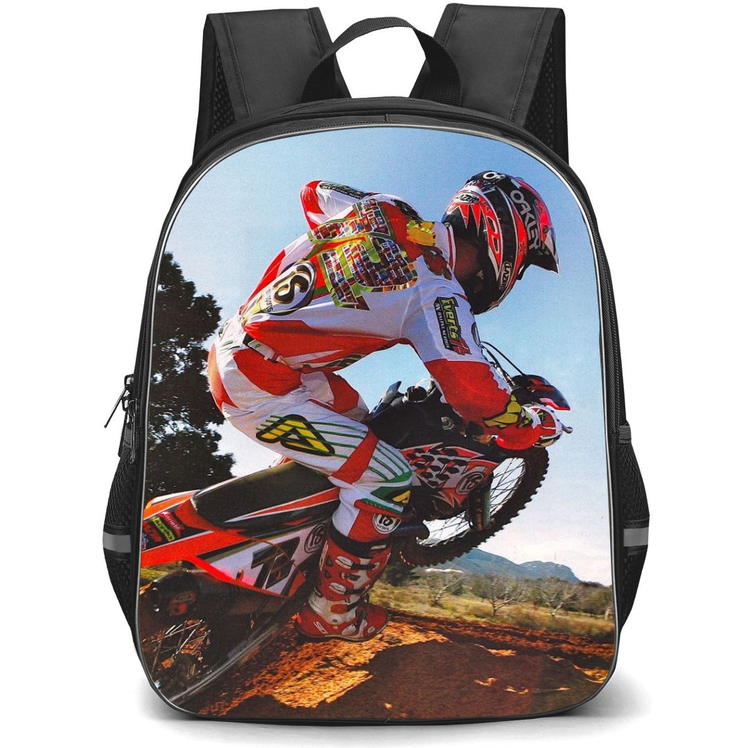 Motocross Stefan Everts Backpack StudentPack - Motocross Stefan Everts GOAT of Europe Poster