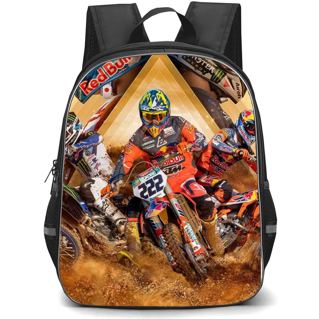 Motocross Stefan Everts Backpack StudentPack - Motocross MXGP 2019 Video Game Poster