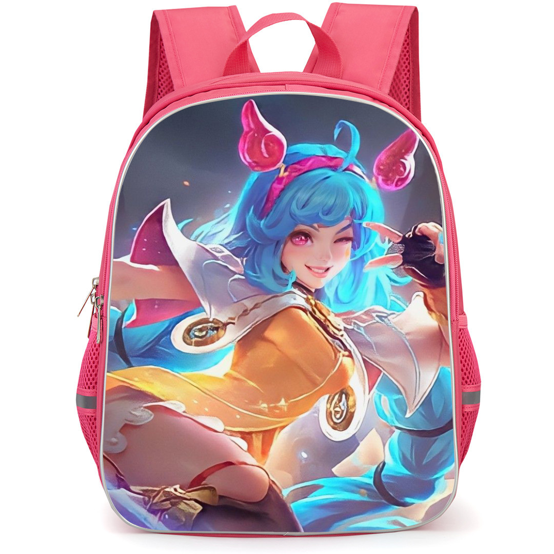 Mobile Legends Bang Bang Cici Backpack StudentPack - Cici Showing Victory Sign Poster