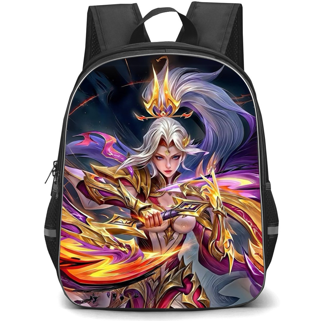 Mobile Legends Bang Bang Hanabi Abyssal Backpack StudentPack - Hanabi Abyssal Soul Vessel Skin Poster