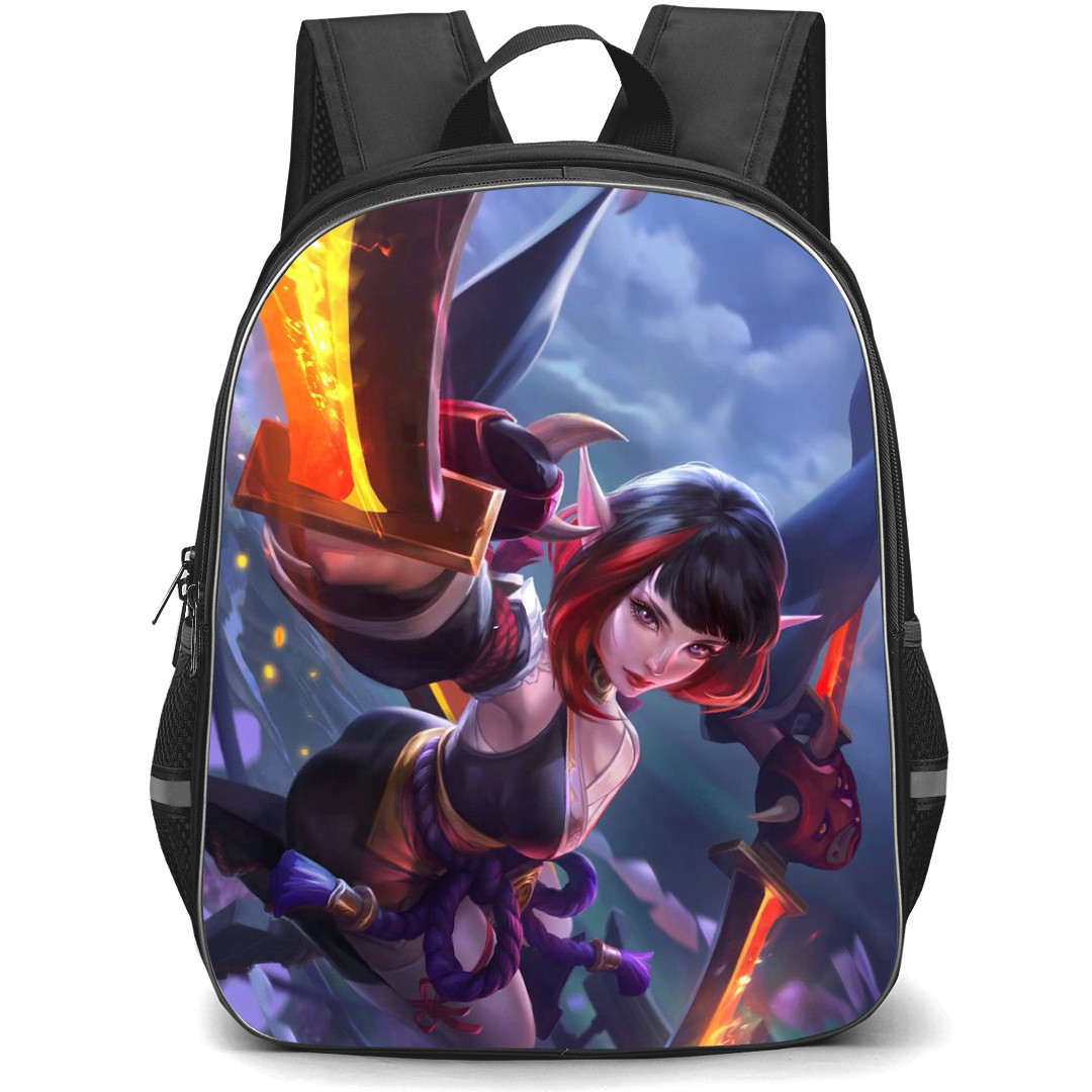 Mobile Legends Bang Bang Karina Backpack StudentPack - Karina Spider Lily Skin Poster