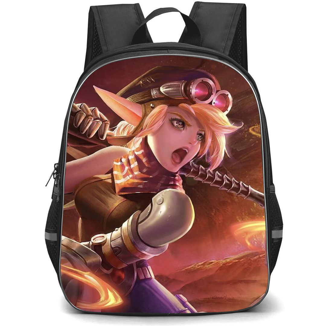 Mobile Legends Bang Bang Lolita Backpack StudentPack - Lolita Anime Drawing Poster