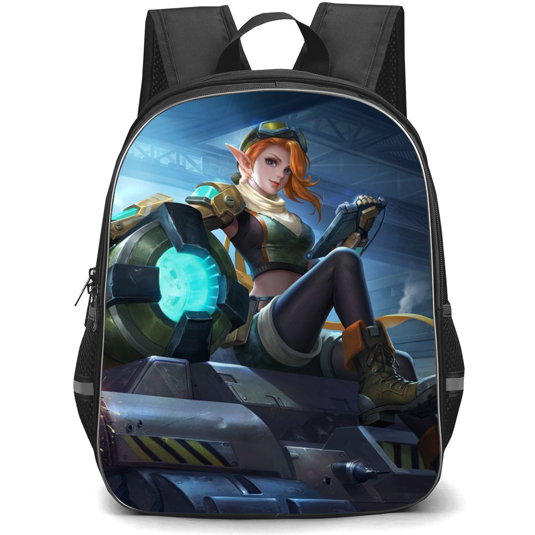 Mobile Legends Bang Bang Lolita Backpack StudentPack - Lolita DeviantArt Poster
