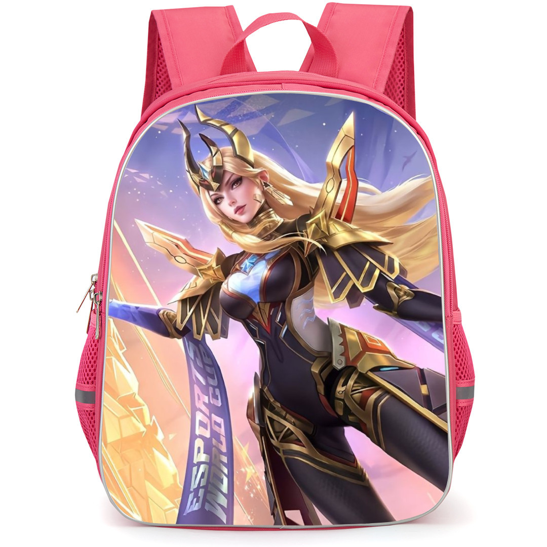 Mobile Legends Bang Bang Valentina Backpack StudentPack - Valentina MSC Skin Dark Nexus Poster